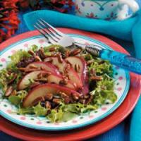 Pecan-Pear Green Salad image