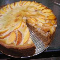 Peach Tart With a Ginger Crust_image