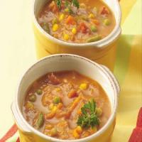 Curried Pumpkin-Vegetable Soup image