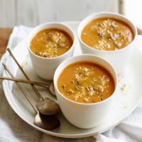 From the Pantry: Curried Pumpkin and Wild Rice Soup image