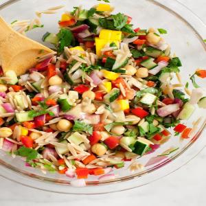 Rainbow Orzo Salad Recipe - Love and Lemons_image