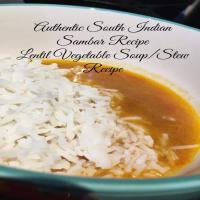 Authentic South Indian Sambar Recipe - How To Make Authentic South Indian Style Sambar_image