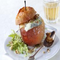 Baked Apples with Blue Cheese and Walnuts_image