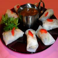 Shrimp and Chicken Rice Paper Rolls image