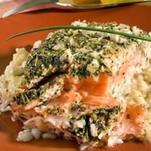 Salmon with Citrus Herb Sauce_image