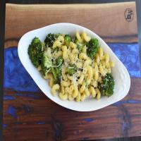 Cavatappi with Roasted Broccoli and Pesto image