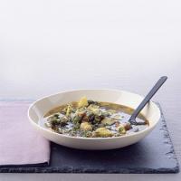 Kale and Chickpea Soup image