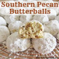 Southern Pecan Butterballs Recipe - (4.3/5) image