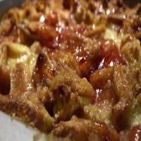 Bread Pudding using left over waffles_image