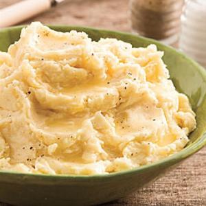 Yukon Gold Mashed Potatoes with Half-and-Half and Butter image