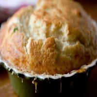 Green Garlic and Chive Soufflé_image