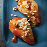 Honey-Roasted Pears with Blue Cheese and Walnuts Recipe - (4.1/5)_image