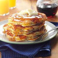 Apple-Cheddar Pancakes with Bacon_image