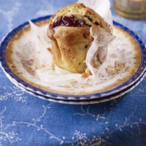 Cherry choc muffins image
