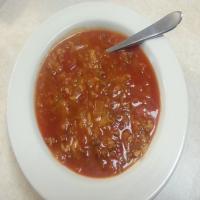 Unstuffed Cabbage Roll Soup image
