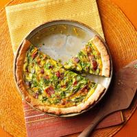 Spinach Bacon Brunch Pizza_image