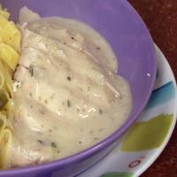 Sliced Poached Chicken with Light and Lemony Gravy image