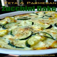 Feta & Parmesan Zucchini Bake Recipe - (4.6/5) image