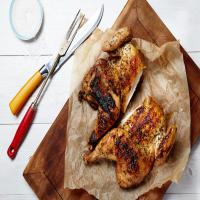 Garlic and Herb Spatchcock Grilled Chicken image