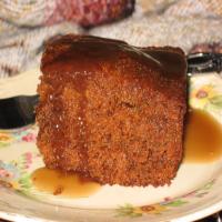 Gingerbread Cake With Brown Sugar Sauce image