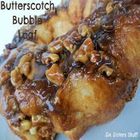 Butterscotch Bubble Loaf Recipe image