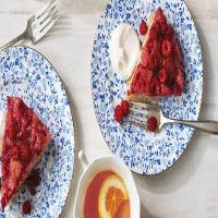 Pressure-Cooker Raspberry Upside-Down Cake image