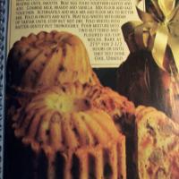 TWO GOLDEN CHRISTMAS FRUIT CAKES image