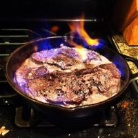 Brandied Pepper Steak_image