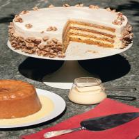 Four-Layer Pumpkin Cake with Orange-Cream Cheese Frosting image