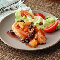 Chicken with Cherry Pineapple Sauce image