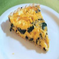Light and Fluffy Spinach Quiche_image