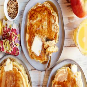 Apple-Pecan Pancakes image