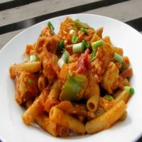 Barbecued Chicken Pasta_image