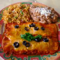 Authentic Mexican Beef Enchilladas image
