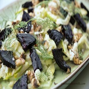 Fennel & Apple Salad with Roasted Beets Recipe - (5/5)_image