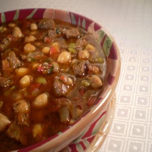 Chickpea and Beef Stew image
