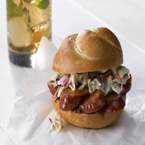 Southern BBQ Sausage Sandwich image