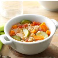Vegetable Bean Barley Soup image