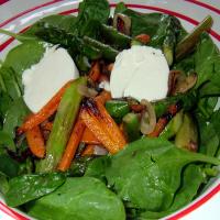 Asparagus and Goat Cheese Salad image