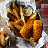 Air-Fryer Fish and Chips image