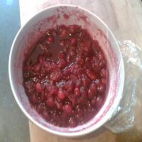 Star Anise Spiced Cranberry Sauce W/ Ruby Port_image