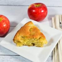 Gluten Free Apple Cake {French Style, Dairy Free}_image