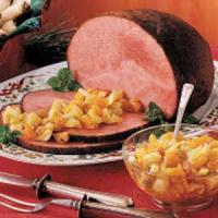 Spiced Ham with Apple Relish_image