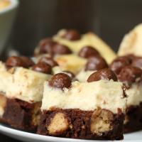 Nibbles Cheesecake Brownie Bites Recipe by Tasty image