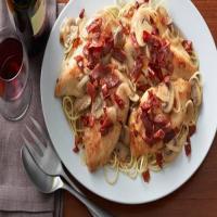Italian Smothered Chicken with Crispy Prosciutto_image