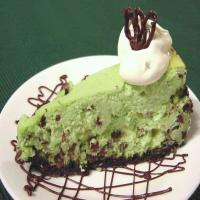 Peppermint Chip Cheesecake image