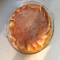 Peaches and Cream Cheesecake image
