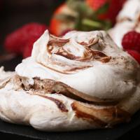 Chocolate Swirl Meringues Recipe by Tasty_image