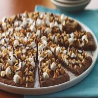 Chocolate Peanut Butter Cookie Pizza image
