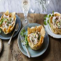 Salmon, leek and dill tarts_image